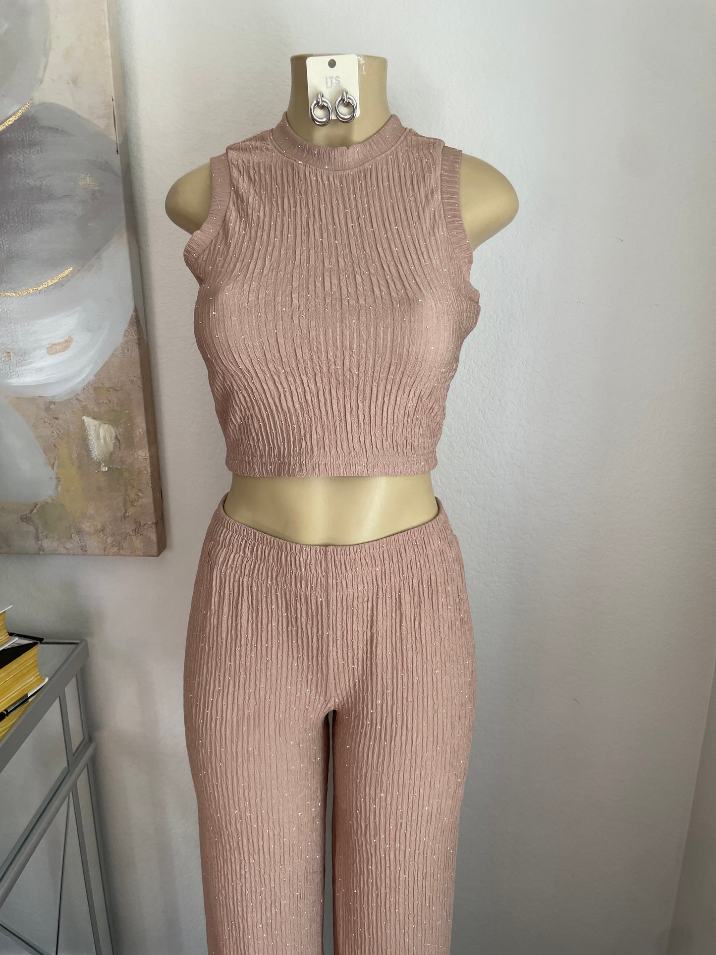 Dusty pink 2pc set