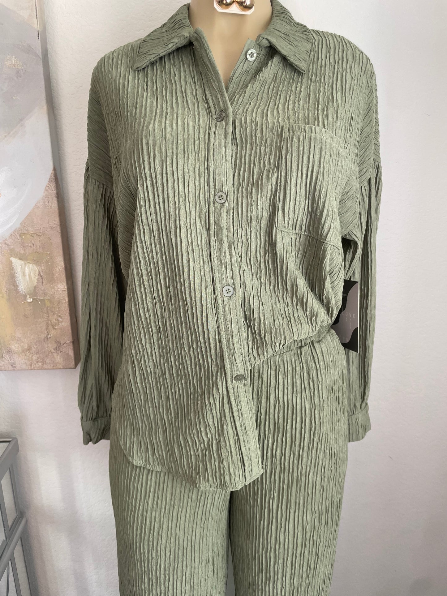 Sage Pant set