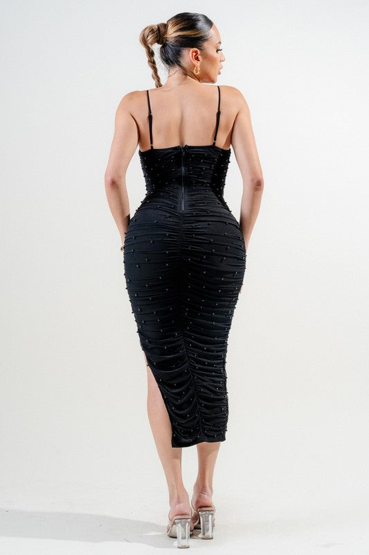 Black Mesh Dress