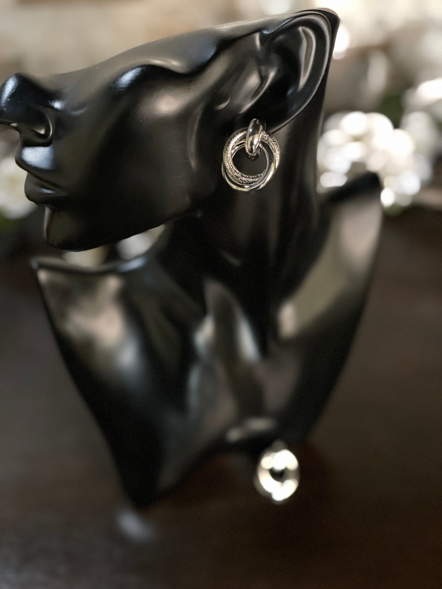 Double Ring Earrings