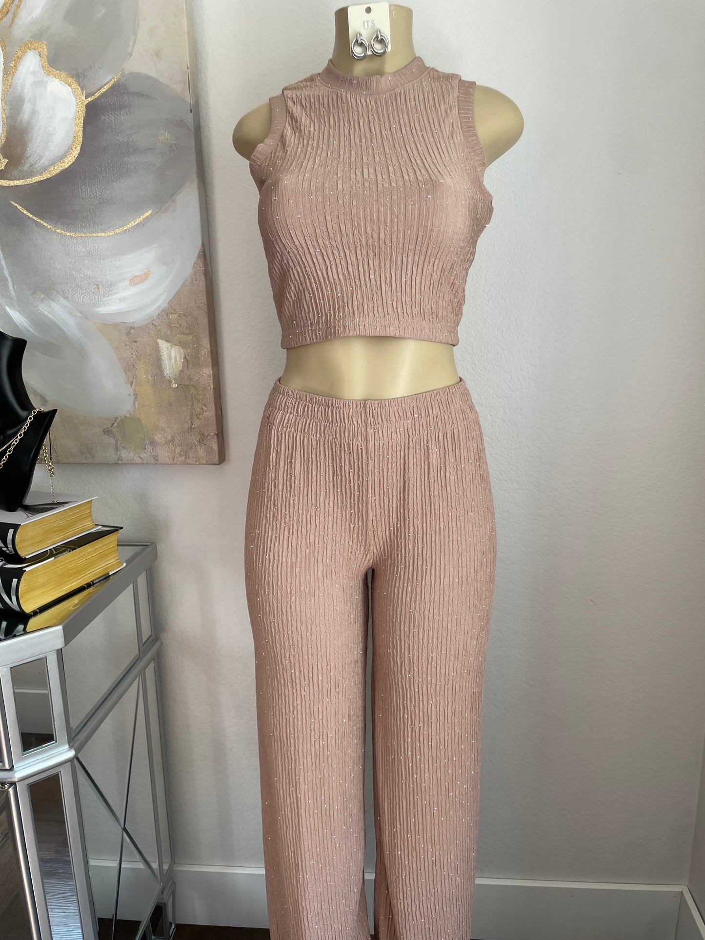 Dusty pink 2pc set