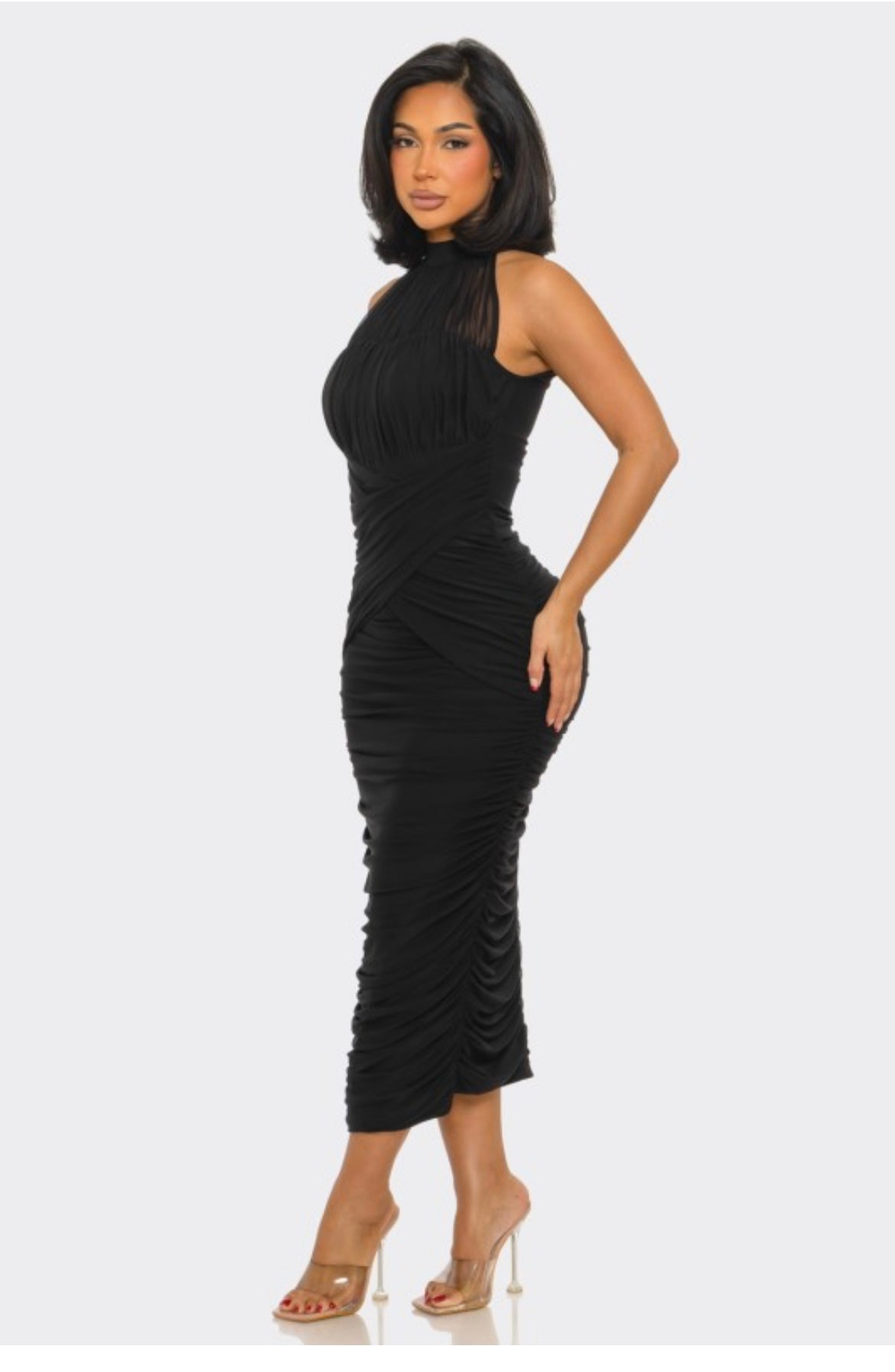 Royal Midi Dress