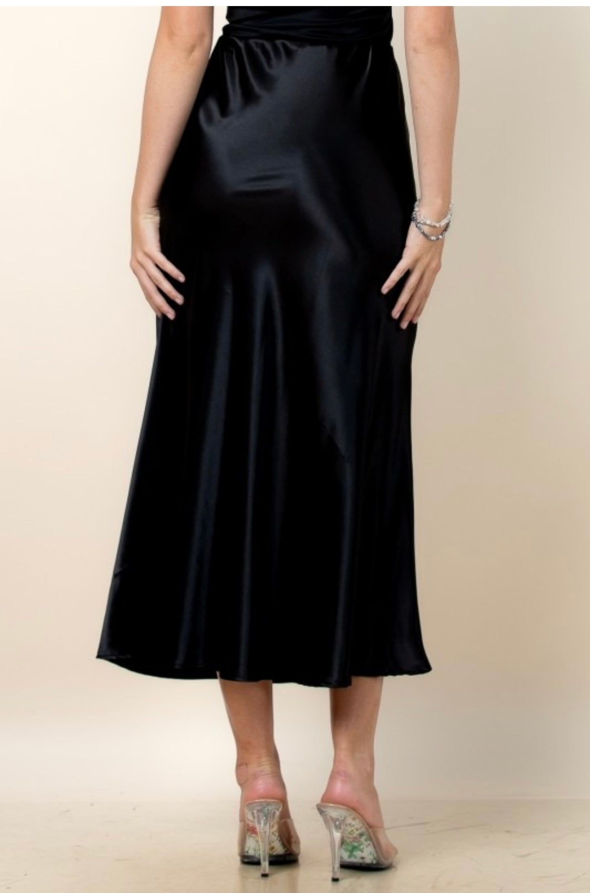 Satin  Skirt