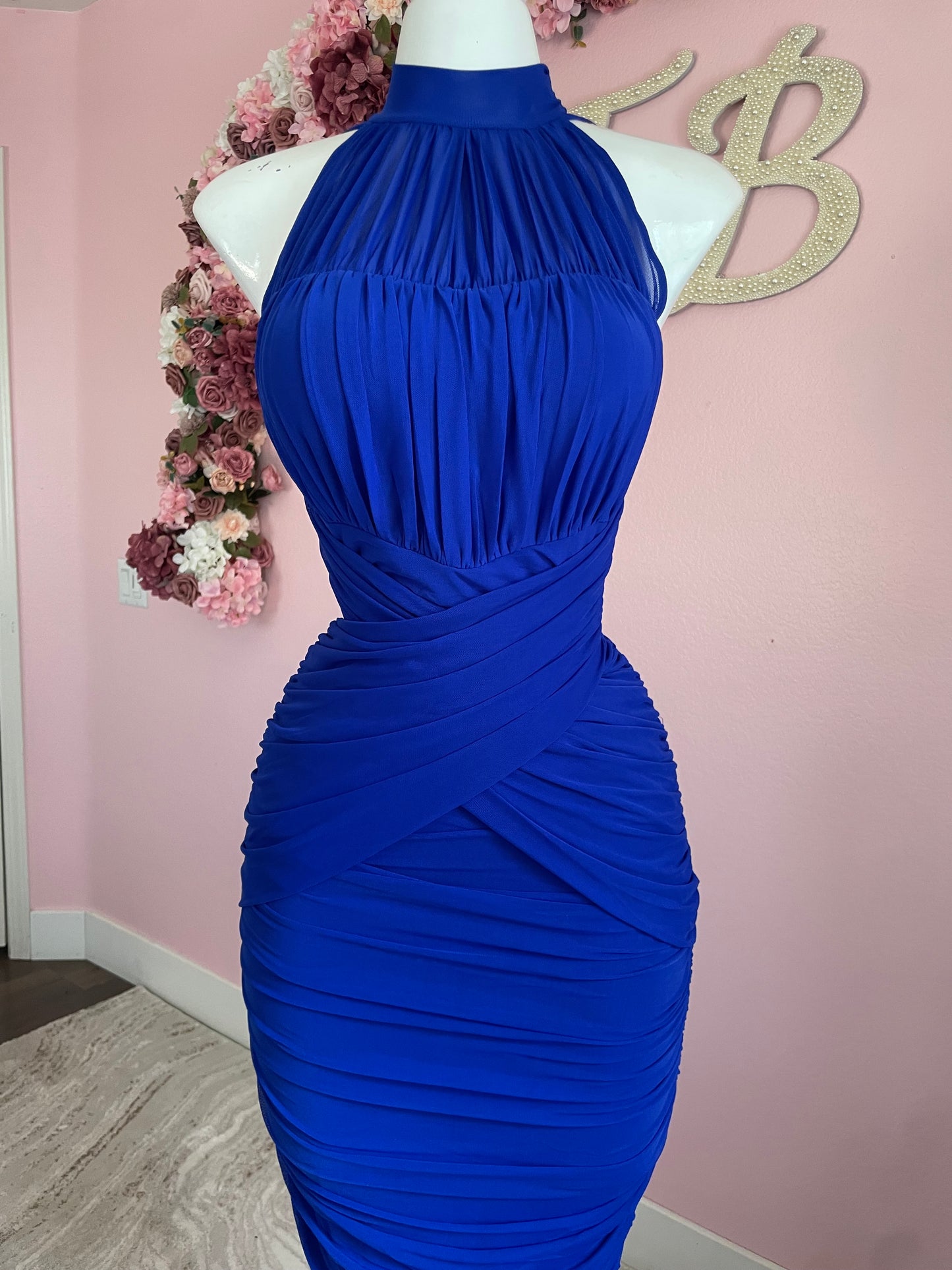 Royal Midi Dress