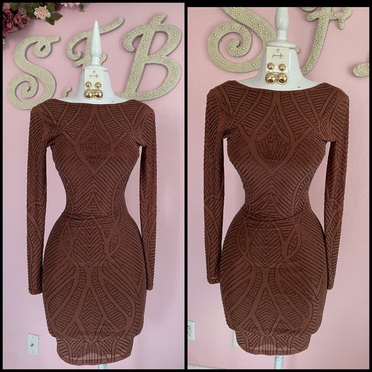 Leah Rhinestone Dress