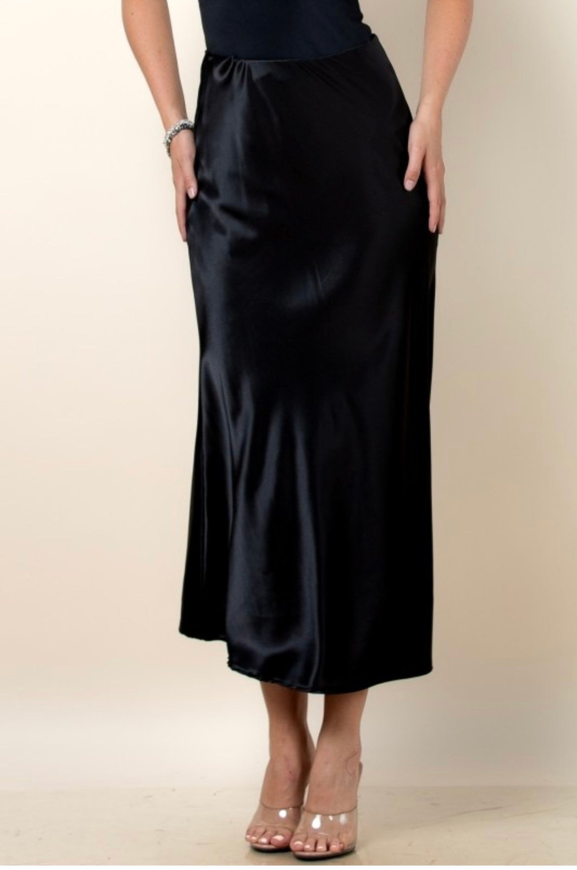 Satin  Skirt