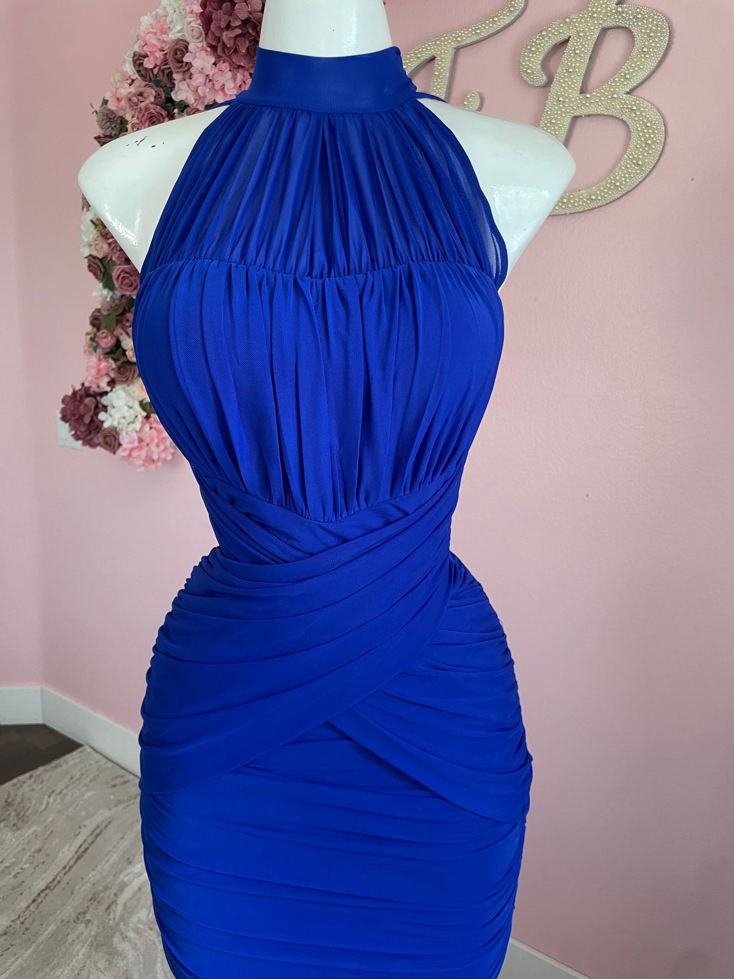 Royal Midi Dress