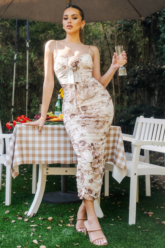 Rose Midi Dress