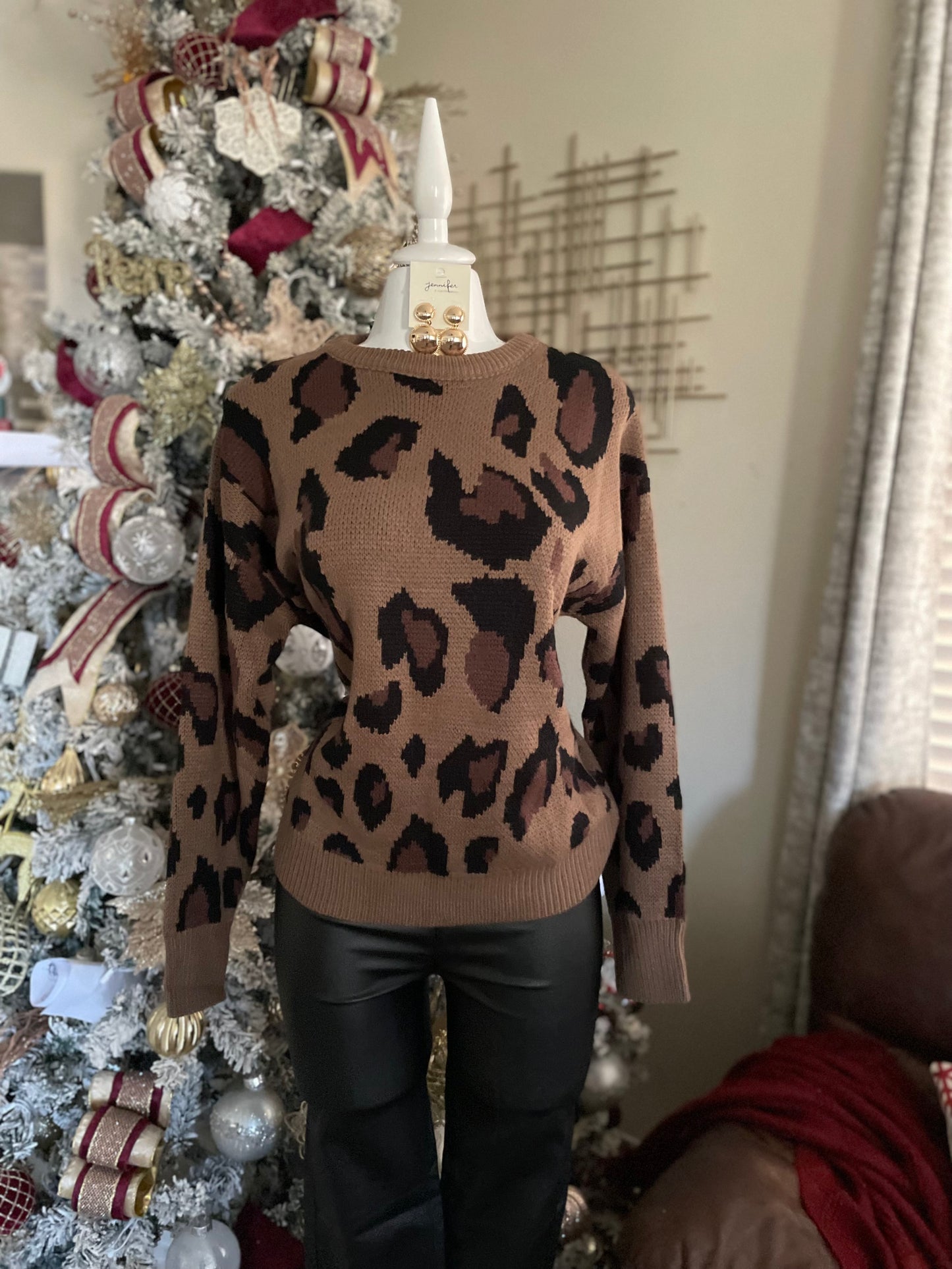 Leopard Sweater
