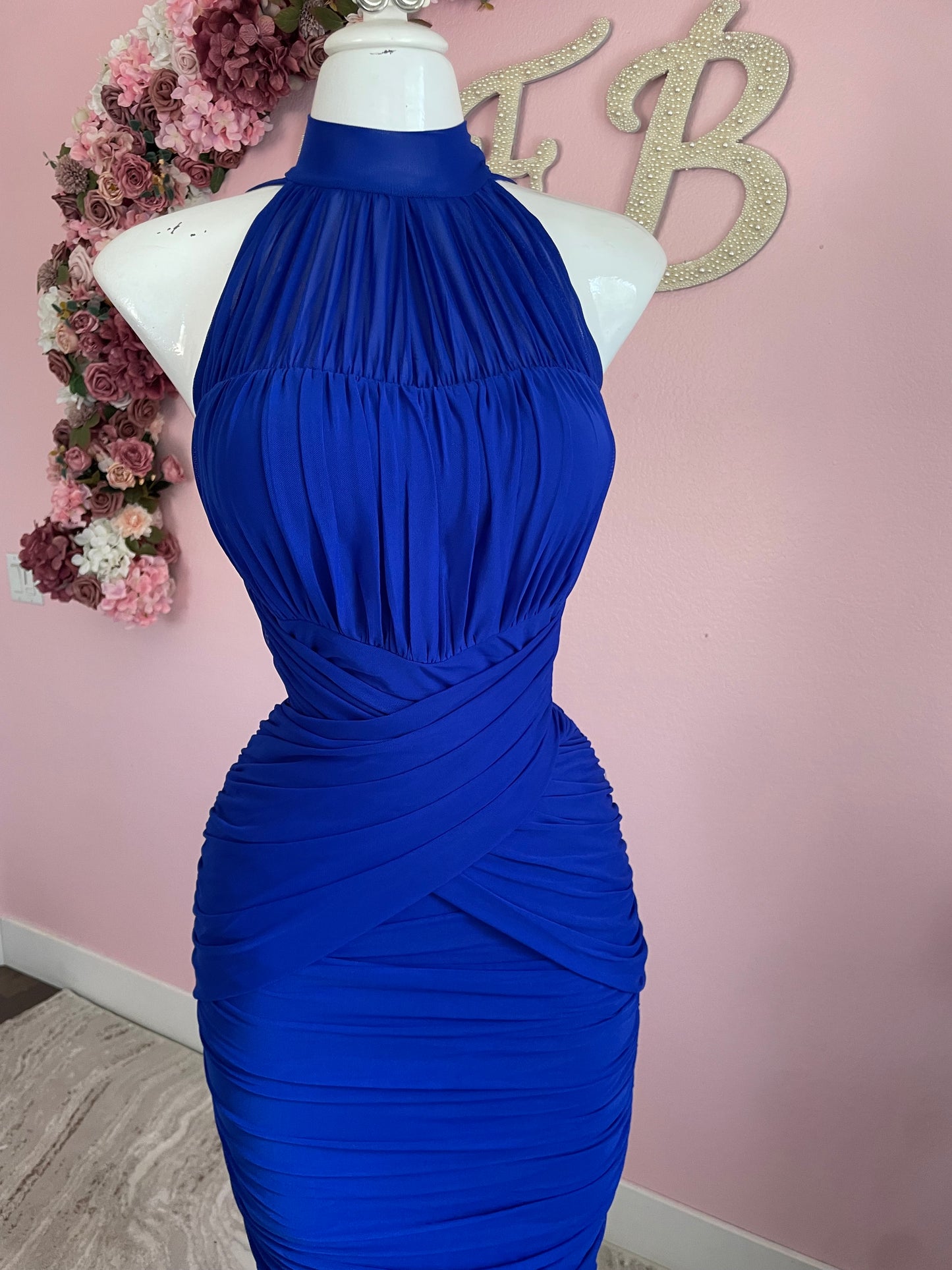 Royal Midi Dress
