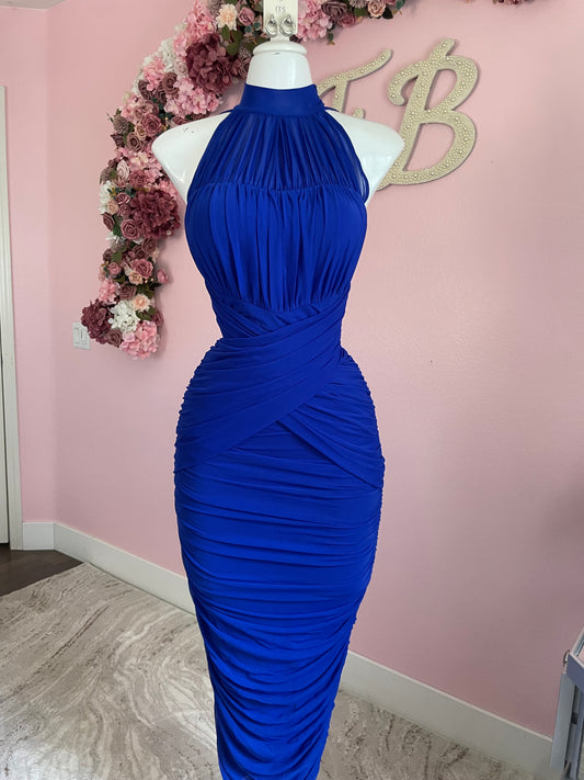 Royal Midi Dress