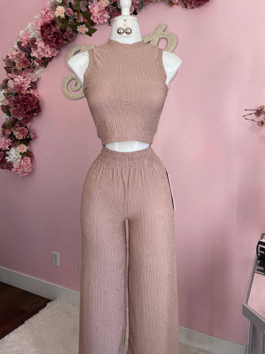 Dusty pink 2pc set